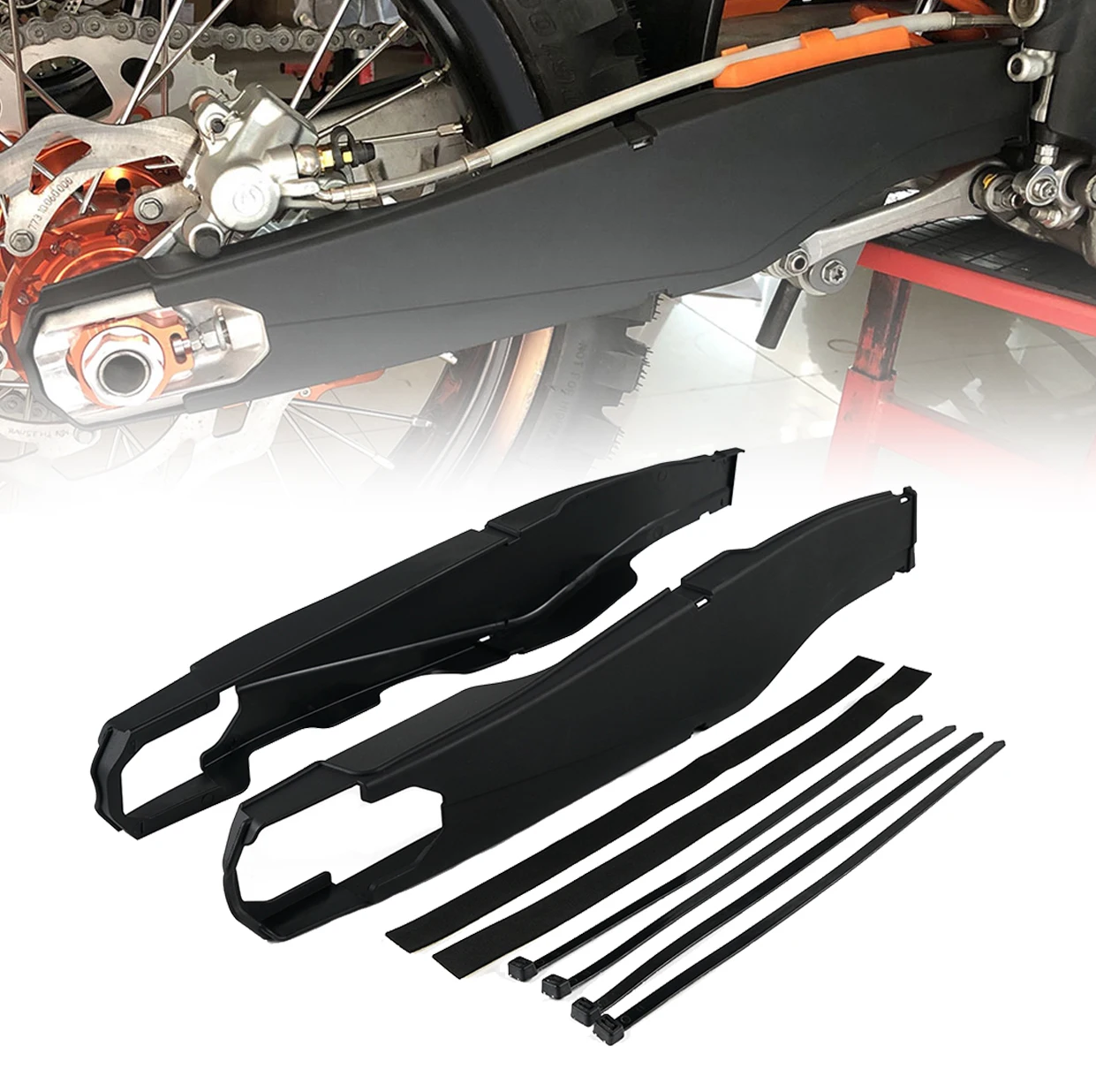 

For KTM 2013-2022 SX 250F SXF450F SXF XCF 250 350 450 SX XC 125 150 250 300 Motorcycle Rear Swingarm Protector Cover Guard