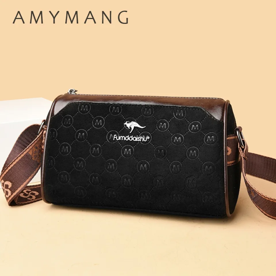 Vintage Knurling Shoulder Crossbody Bags for Women PU Leather Luxury Women Bags Designer Casual Messenger Bags New Sac A Main