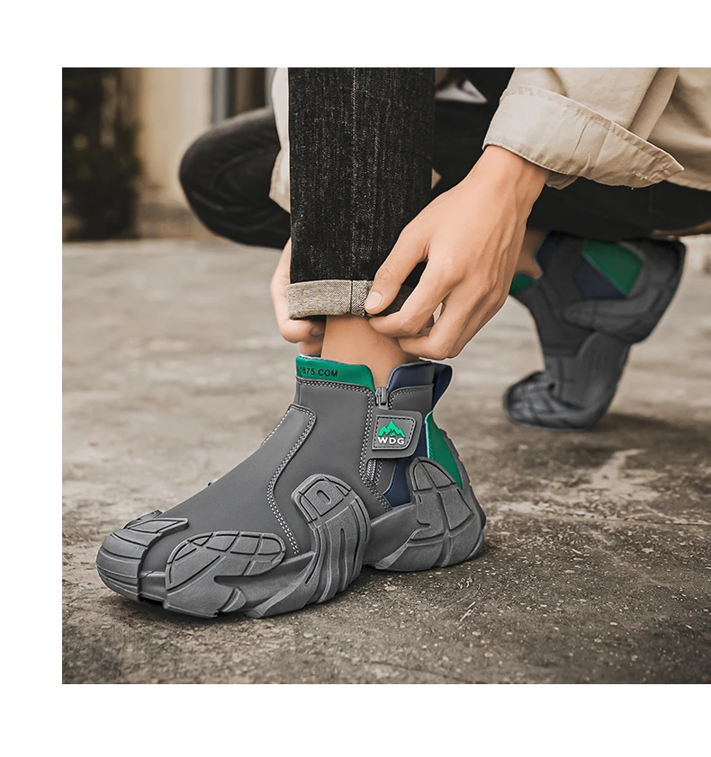 Herrenschuhe Atmungsaktive Casual Sneakers Neue Herren-Sneakers Rutschfeste Plattform-Laufschuhe Zapatos Para Hombres Outdoor-Sportschuhe – Detail 17