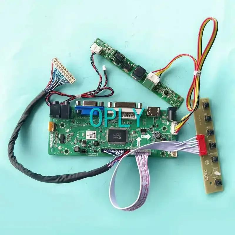 Para LTM230HT10 LTM230HT11 M.NT68676 Placa controladora de matriz de Monitor Kit DIY 1920x1080 Compatible con HDMI LVDS 30 pines 23 "VGA DVI