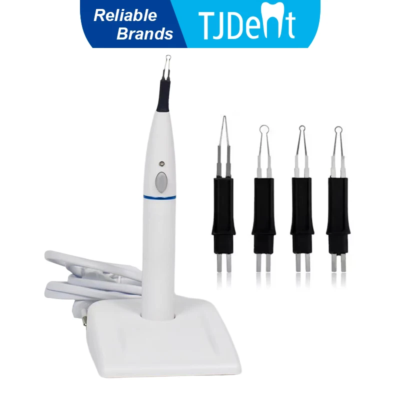 

TJDent 4 Tips Dental Gutta Percha Cutter Cutter tooth gum breaker Root Canal Cutting Wireless Charging Socket Heating System