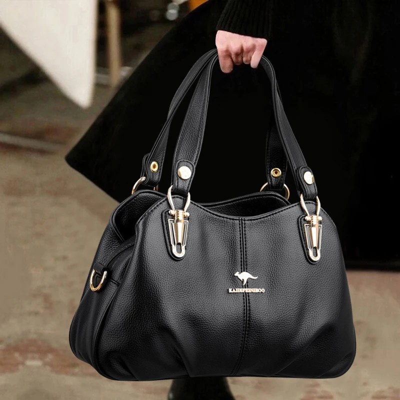 2024 Large Capacity Handheld Bag Fashionable Women's Trendy Shoulder Bag Shopping Bag Travel Bag High Quality New Handheld Bag