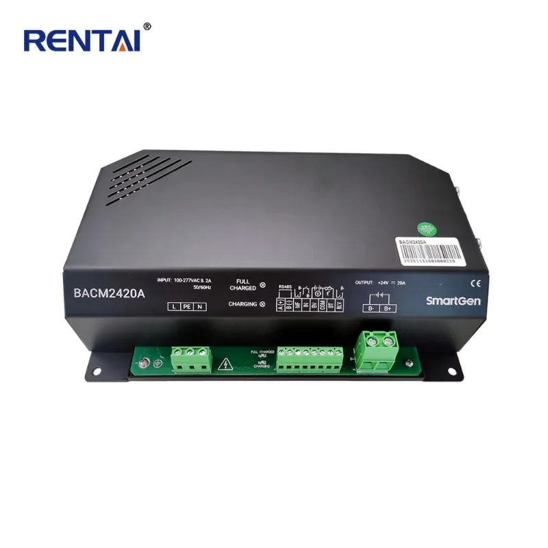 Original BACM2420A Smartgen Battery Charger,Two-stage or Three-stage Charge,20A Generator Charger