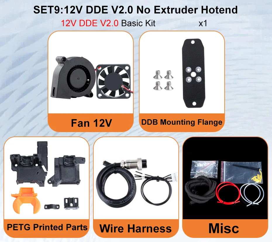 Trianglelab DDE V2 Direktantrieb-Extruder-Upgrade-Plan für Creality Ender-3 CR10 Serie 3D-Drucker, kompatibel mit TD6 HOTEND – Detail 21