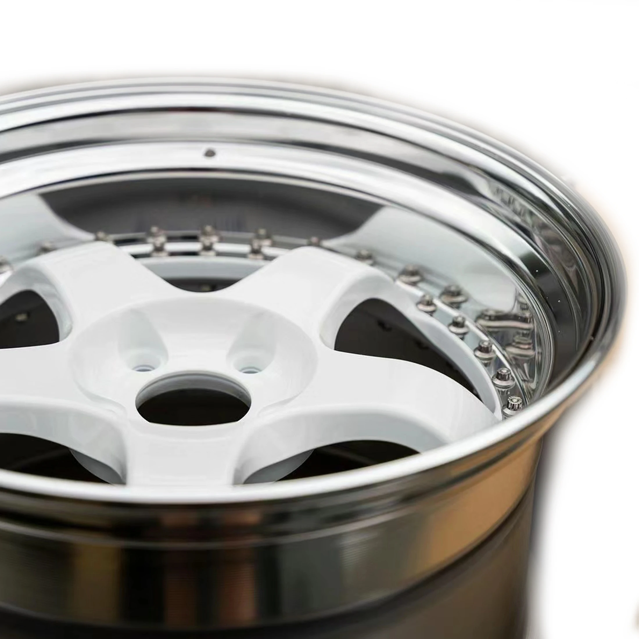 

Forged Wheels 2 Piece High Performance Sports Wheels Deep Dish Alloy Wheels1inch Wheels Rims for WORK Meister S1 3P