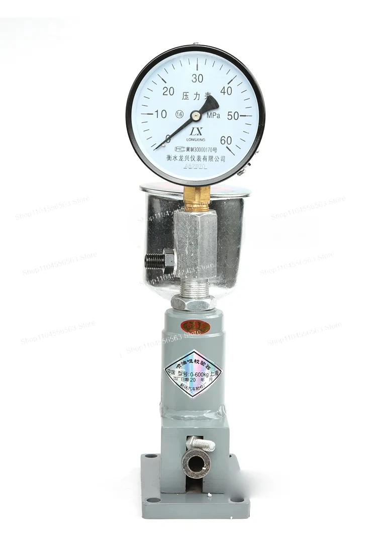 Car Tractor Diesel Injector Nozzle Tester Experiment Atomization Bench Tester Injector Hand Pressure Tester 60Mpa