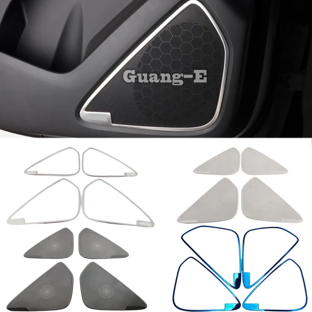 Para Chevrolet Equinox tercer GE 2017 2018 2019 2020 palo interior puerta Audio habla cubierta ventana parabrisas lámpara lateral moldura embellecedora