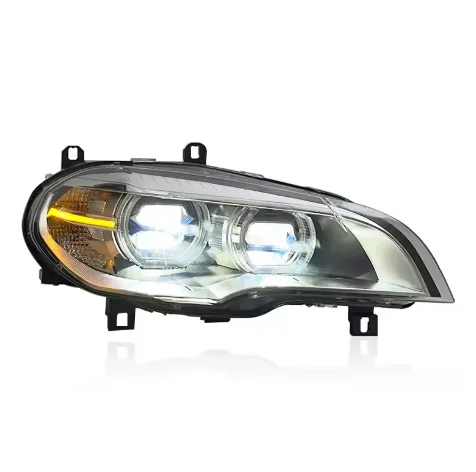 High Quality Car Parts LED Headlights For BMW X5 E70 2007-2013 Head Lamps Assembly With High Low Beam Turn Signal Brake