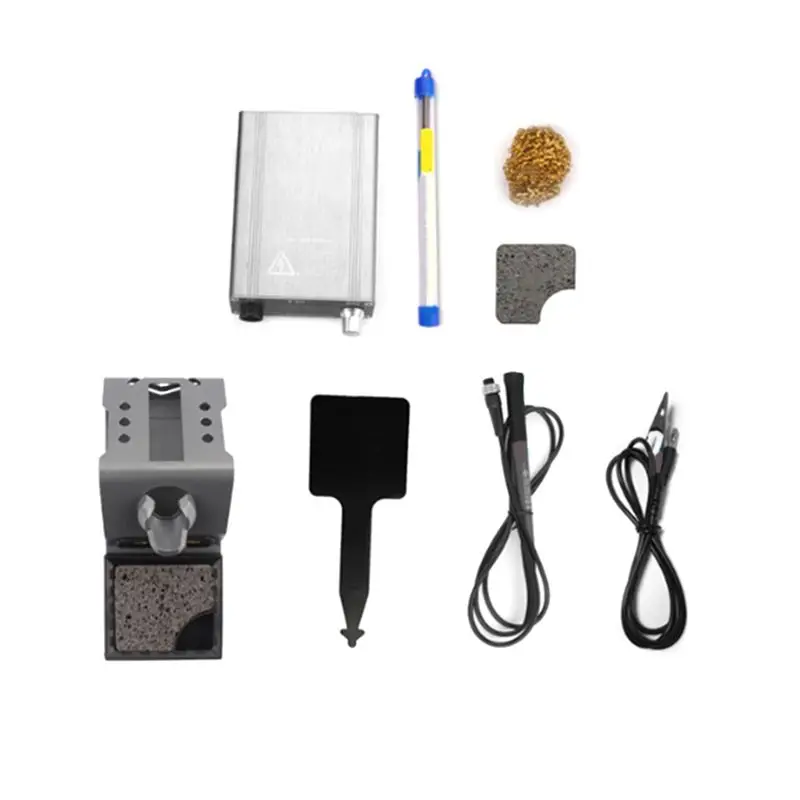 [B24B!】 T12-X Plus Solder Station 75W Display Constant Temperature With T12 Tips For Mobile Phone Repair Welding Tools