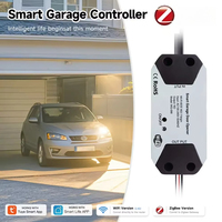 Tuya ZigBee Voice Controlled Garage Door Opener for Smart Homes with App Remote Control Tuya Automation Modules Integration
