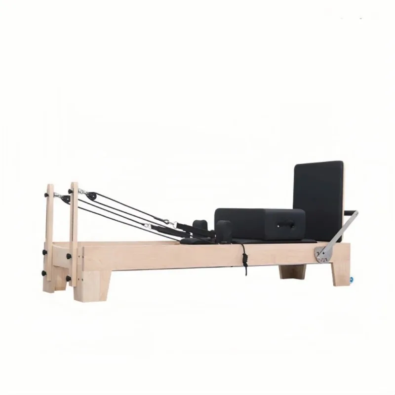 

YTYIN All-in-One Maple Wood Pilates Set, Professional Studio Reformer with Wunda Chair & Ladder Barrel