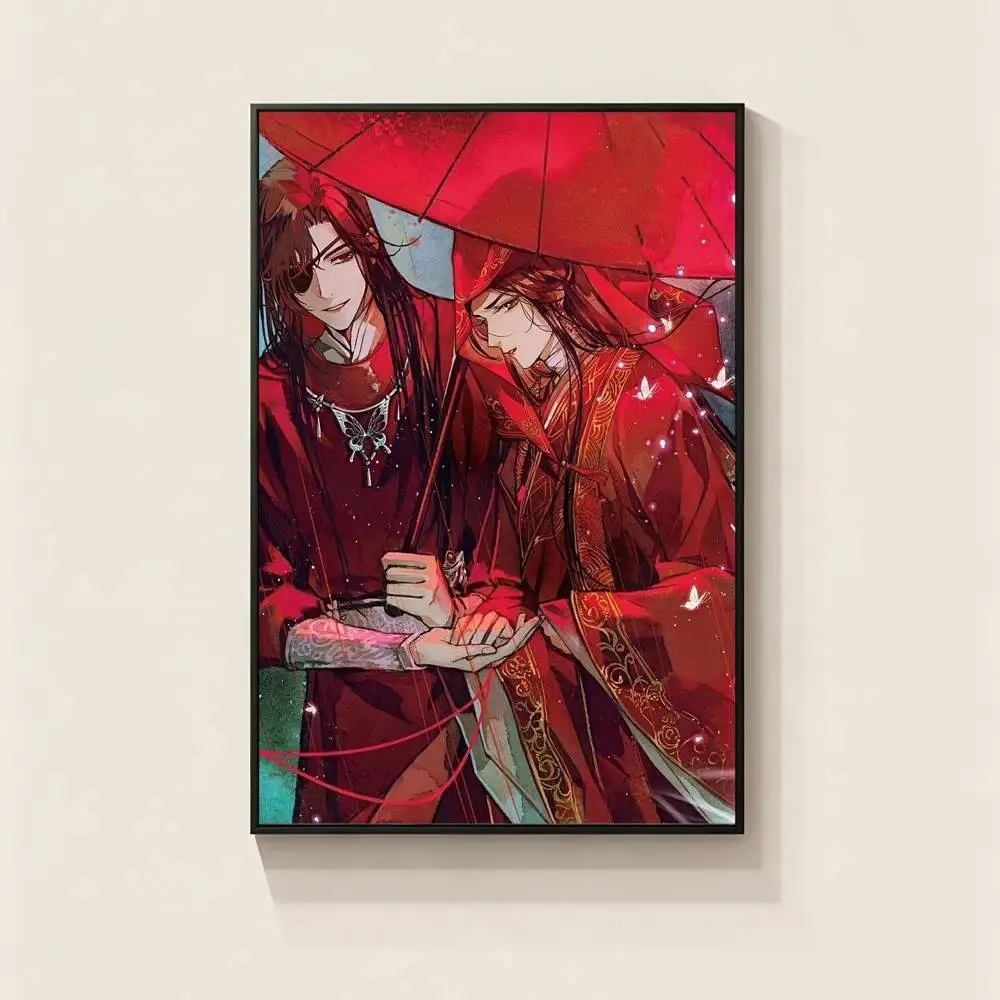 H-Heaven Officials B-Blessing Poster Picture Canvas Painting Wall Art Home Decoration Print For Living Room Decor