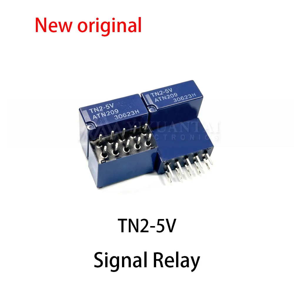 5pcs~10Pcs TN2-5V Signal relay ATN209 2A DC5V 10 pin