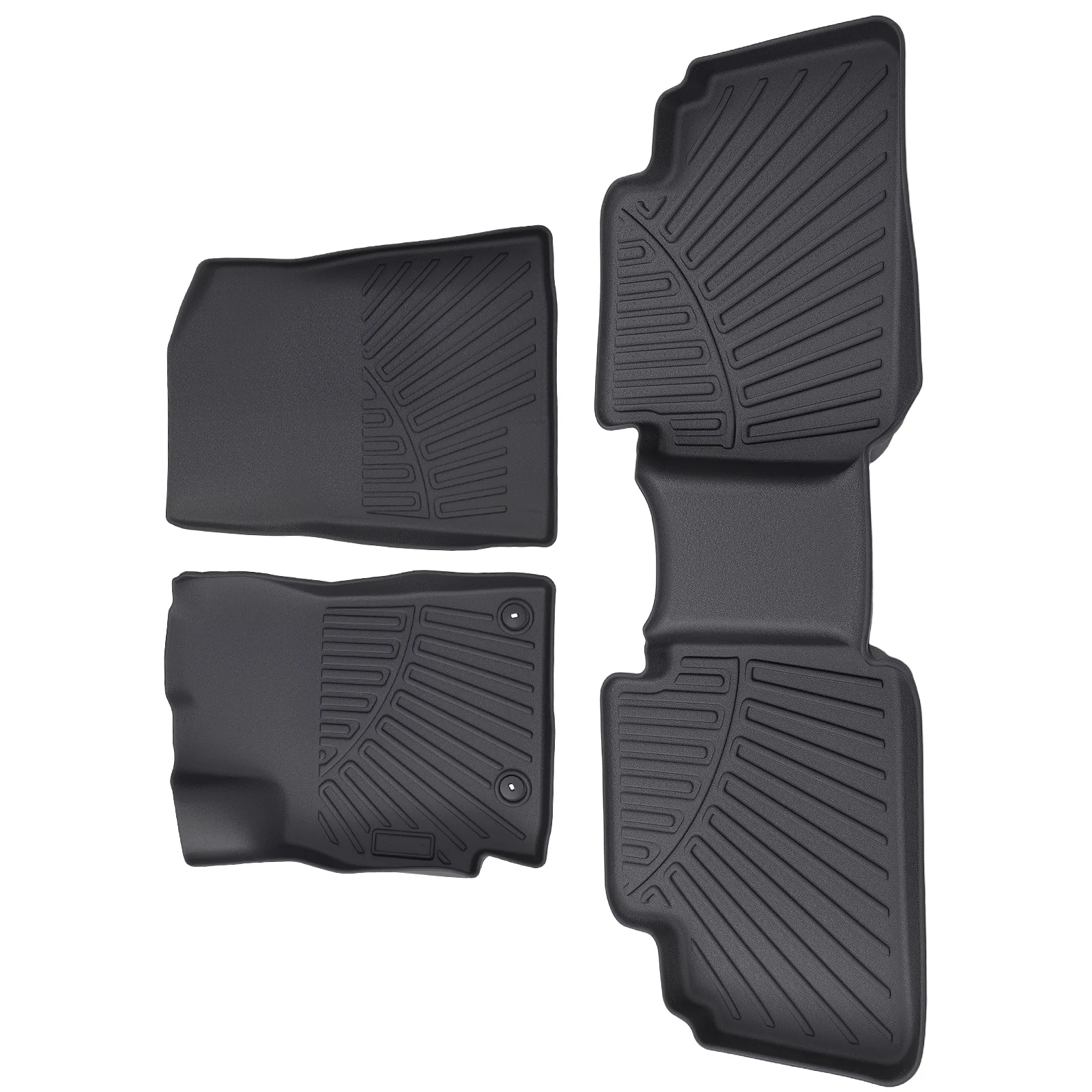 

Автомобильные коврики для Hyundai Elantra 2021-2023 N, из TPE-резины, черные, всепогодные, комплект