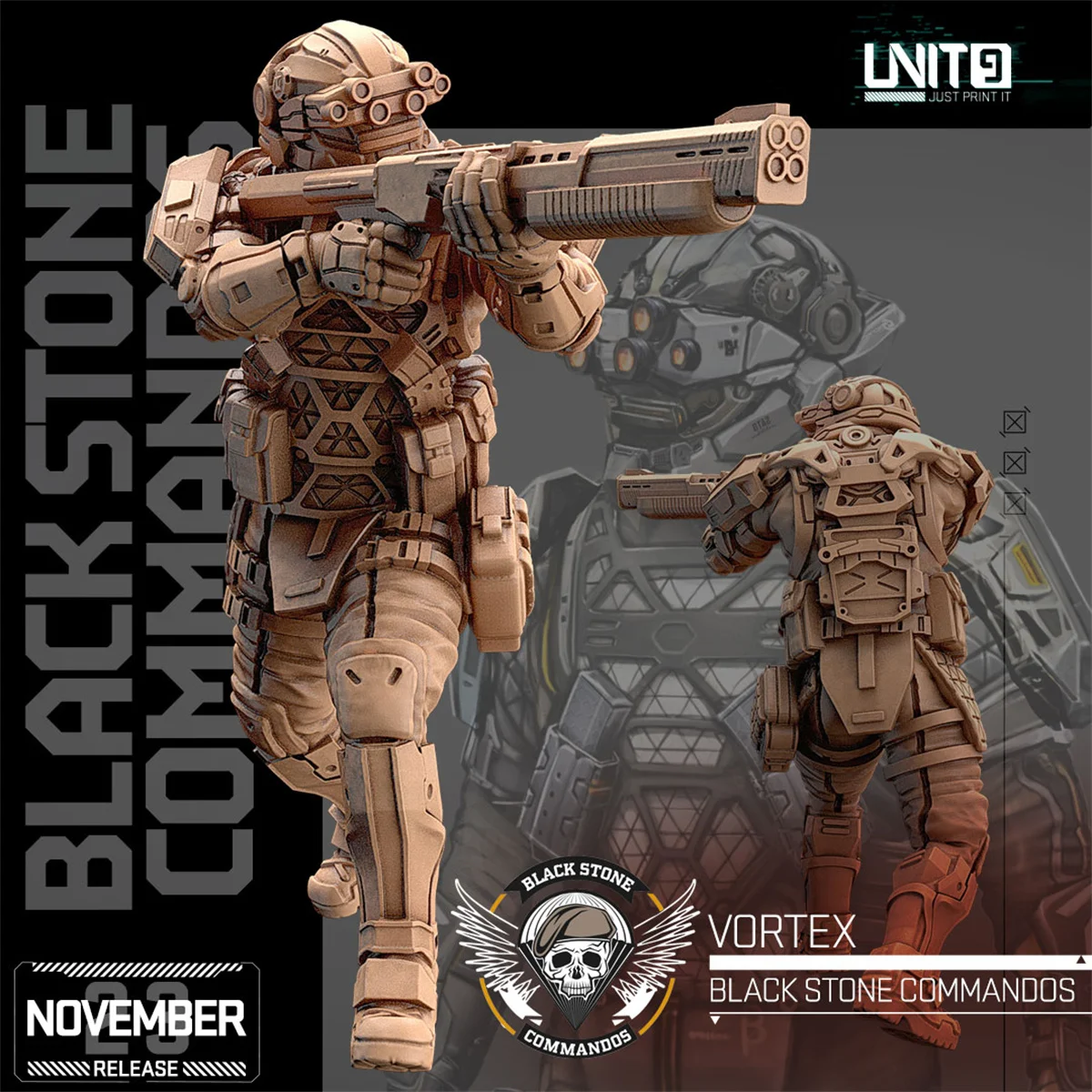 【Assault Team】Special Forces Third Party Board Game Warfare Model Unit 9