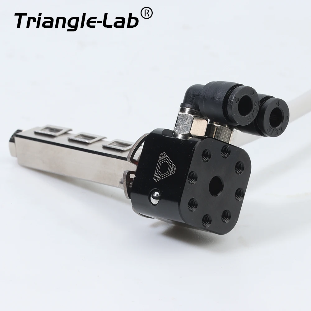 Trianglelab CHC ®   XL HOTEND تبريد سائل عالي التدفق عالي السرعة مقاوم للاهتراء FDM hotend متوافق مع تبريد المياه VORON 3D