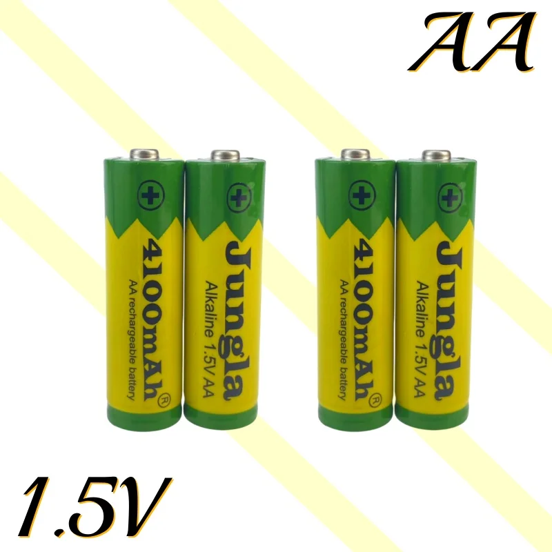 AA rechargeable battery 4100mah 1.5V New Alkaline Rechargeable batery for led light toy mp3 etc.