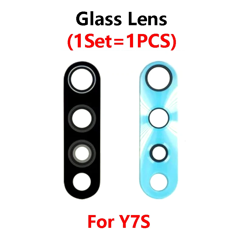 For VIVO Y7S Rear Back Camera Glass Lens Cover Repair Parts