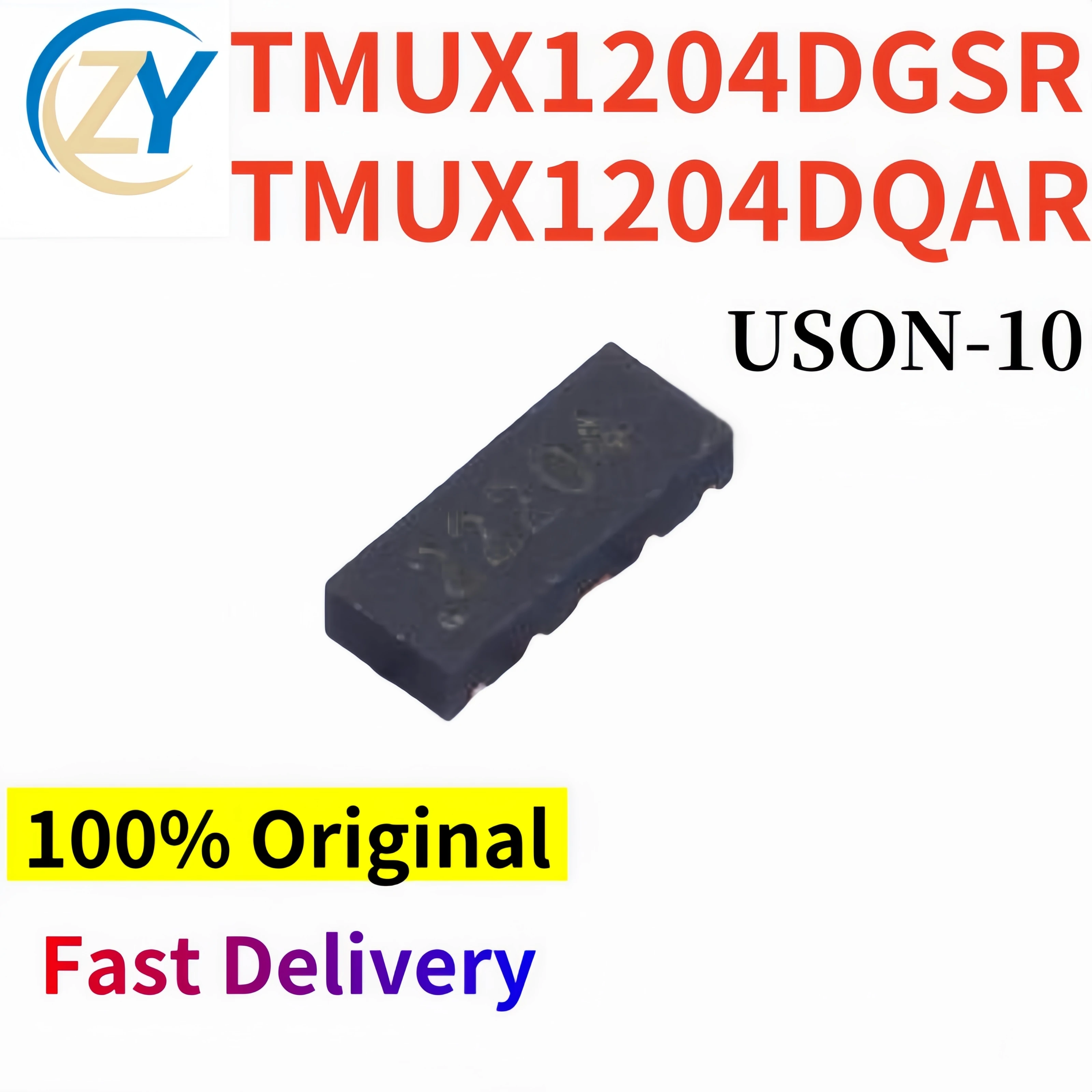 (10pcs) TMUX1204 TMUX1204DGSR Switch TMUX1204DQAR USON-10 100% Original & In Stock