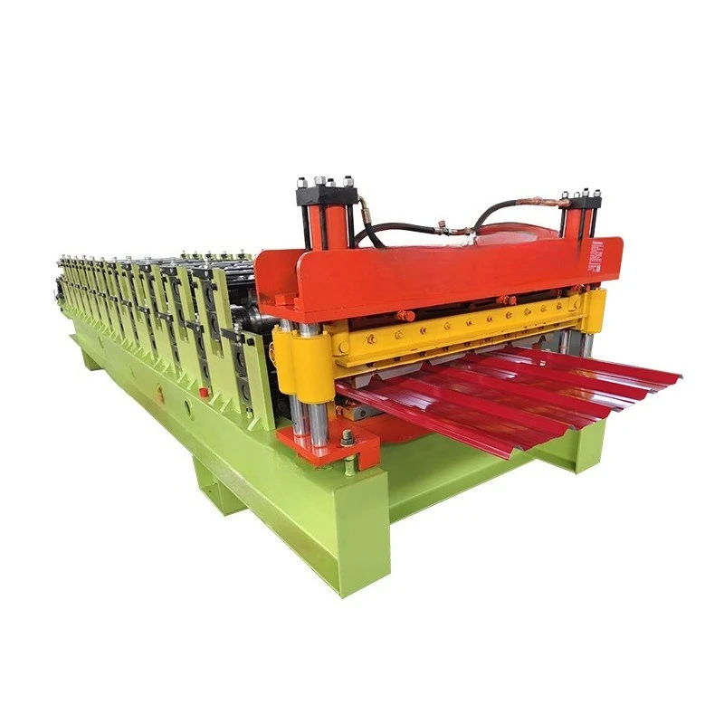Automatic color steel tile forming equipment for mechanical tile pressing machine