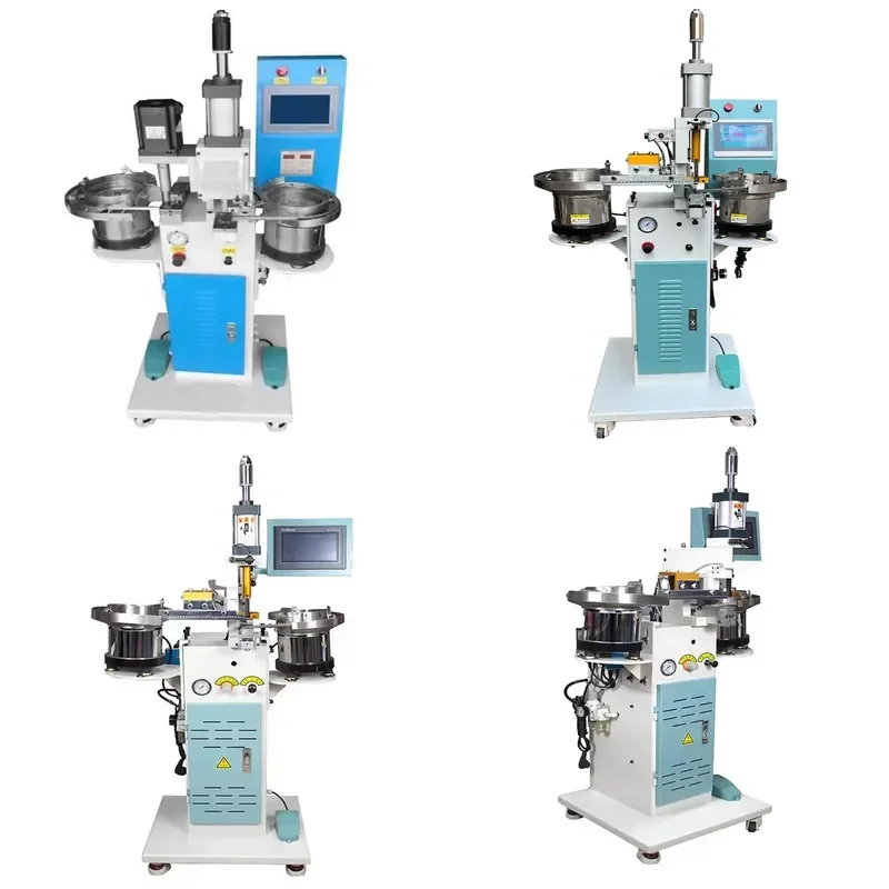 Automatic Riveting Machine Buckle Press Tool for Leather Bag Hardware Installation DIY Craft Repair Equipment