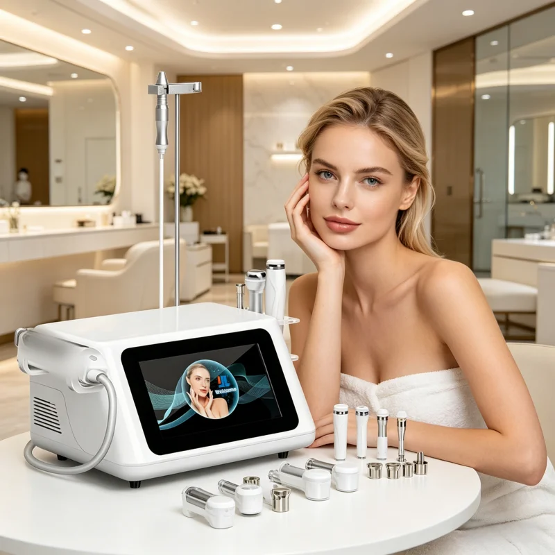 Facial RF Massage Water Drop Lifting LDM DM Smart Facial Rejuvenation Lifting and Firming Device