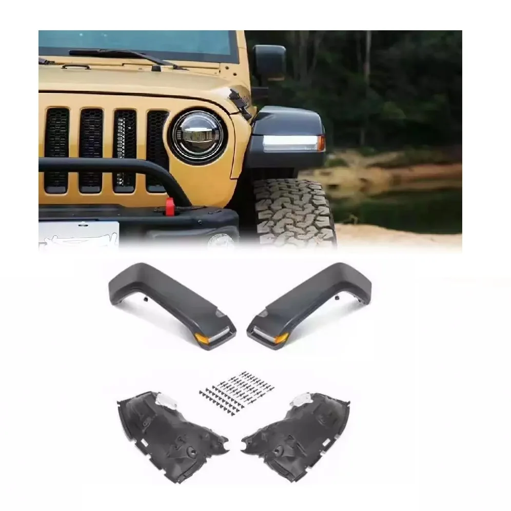 

2007-2017 JK To JL Style Car Offroad 4x4 Auto Accessories Fender Flares For JEEP WRANGLER