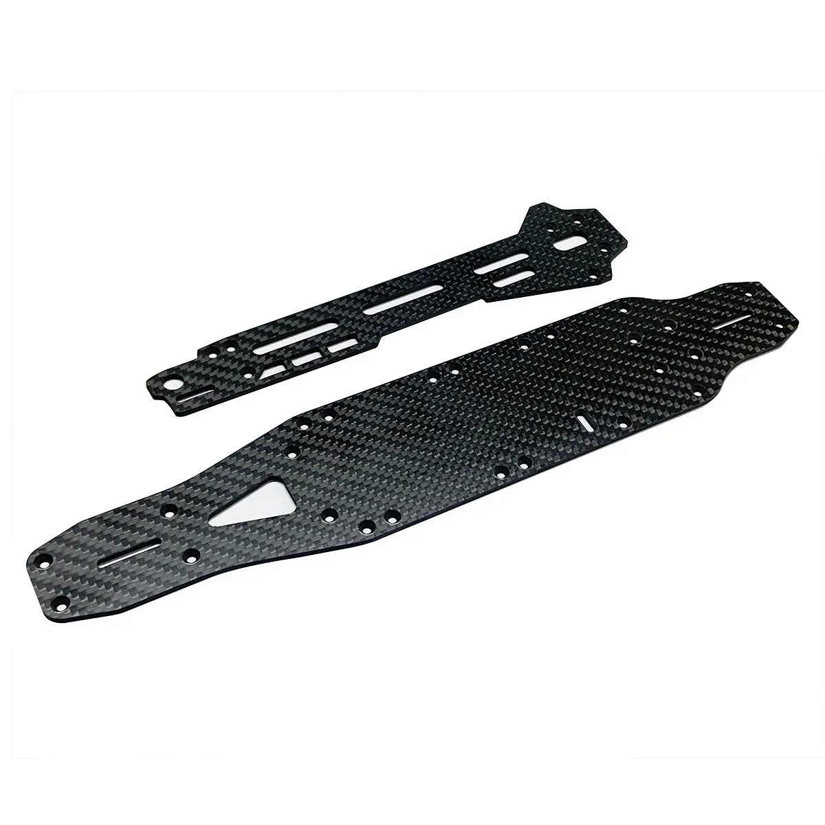 Juego de chasis inferior de cubierta superior de fibra de carbono para piezas de actualización Tamiya TA03F PRO 1/10