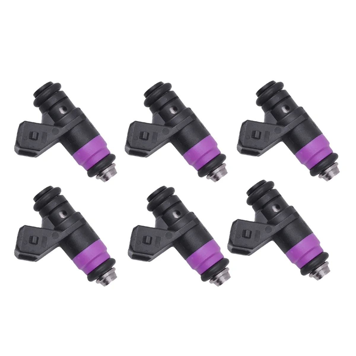 6Pcs Car Fuel Injector Nozzle H132259 8200132259 for Renault Megane 1.6 16V 31 T. KM Replacement Nozzle Injection Petrol