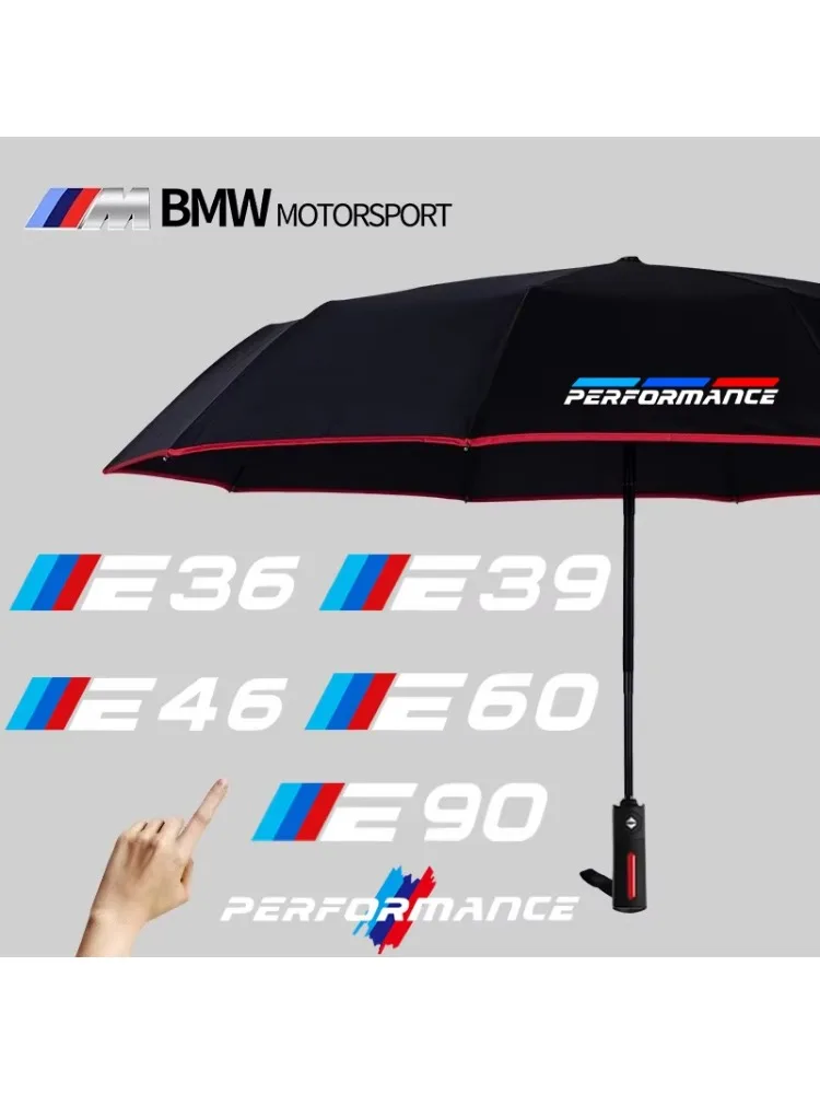 For BMW E91 E92 E93 E36 E70 G30 G20 M3 M5 X3 X4 X5 X1 E39 Car Automatic Folding Sun Protection Umbrella Sunshade Car Accessories