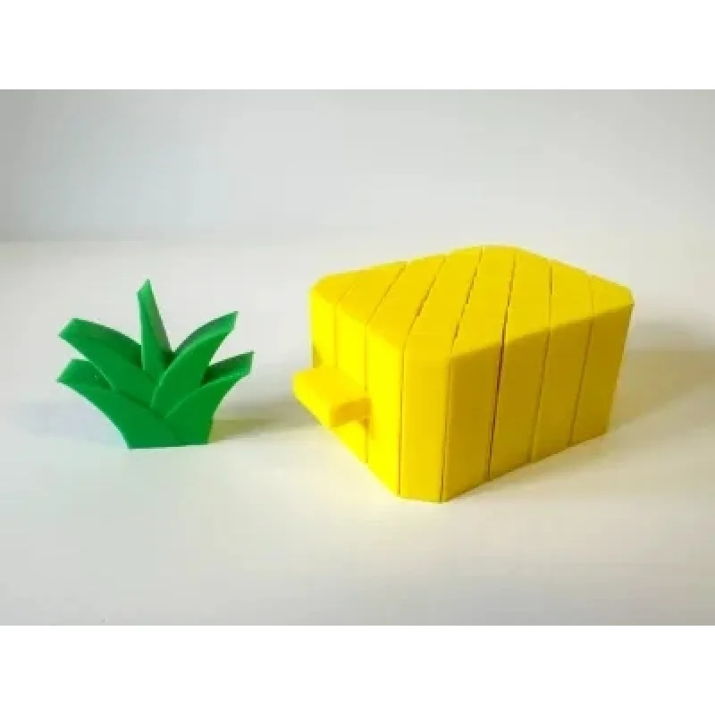 لعبة تخفيف التوتر على شكل أناناس بكسل مطبوعة 3DP