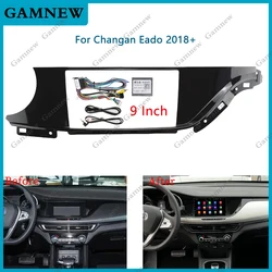 9-calowy adapter samochodowy Canbus Box Dekoder do Chana Eado 2018+ Android Radio Dash Fitting Panel Kit