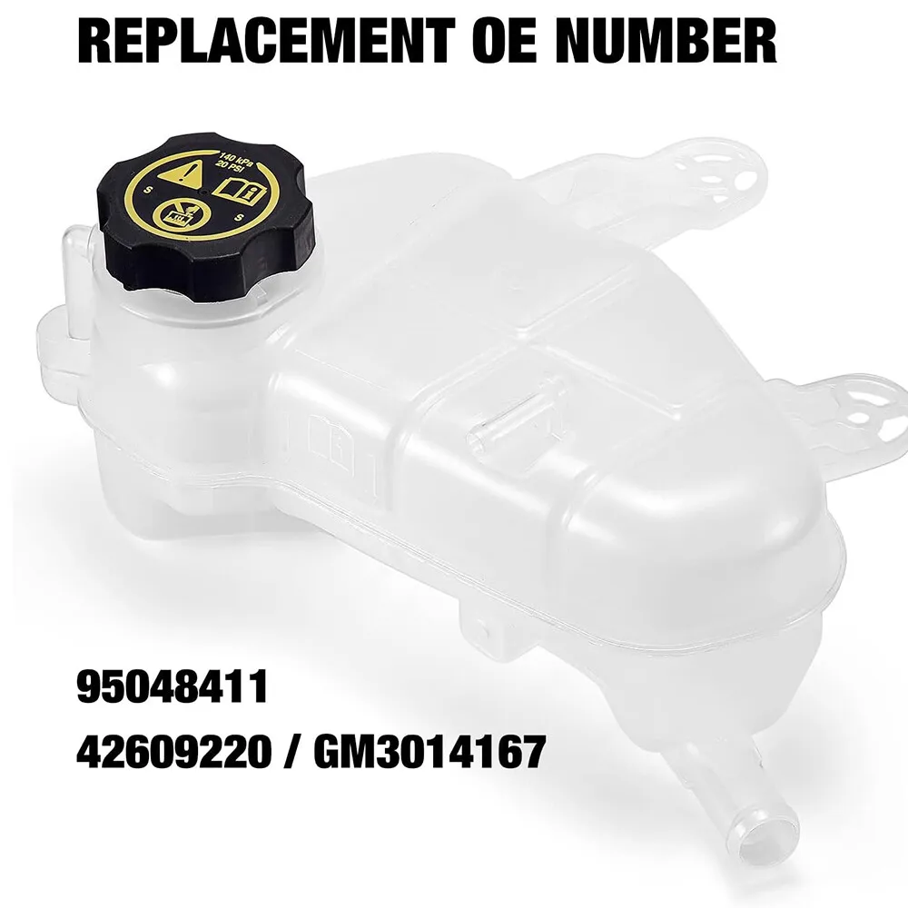 

Coolant Reservoir Expansion Tank With Cap For 2012-2020 Chevrolet Sonic 95048411