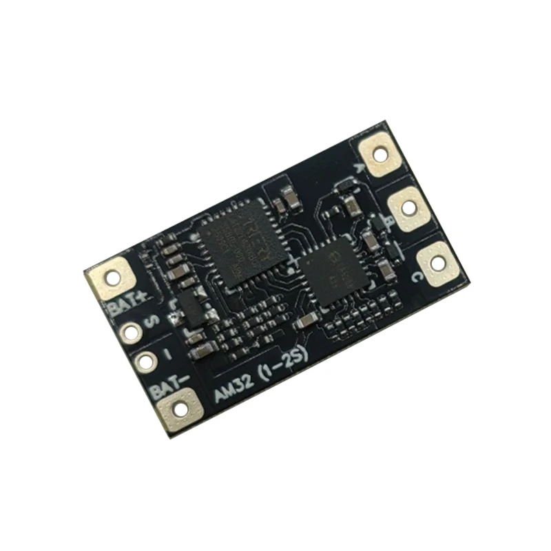 1PCS AM32 Brushless Mini ESC 1-2S 20A Built-in Boost Circuit One-way 4300KV Program AT32F421 Main Controller SA6288Q Pre-driver