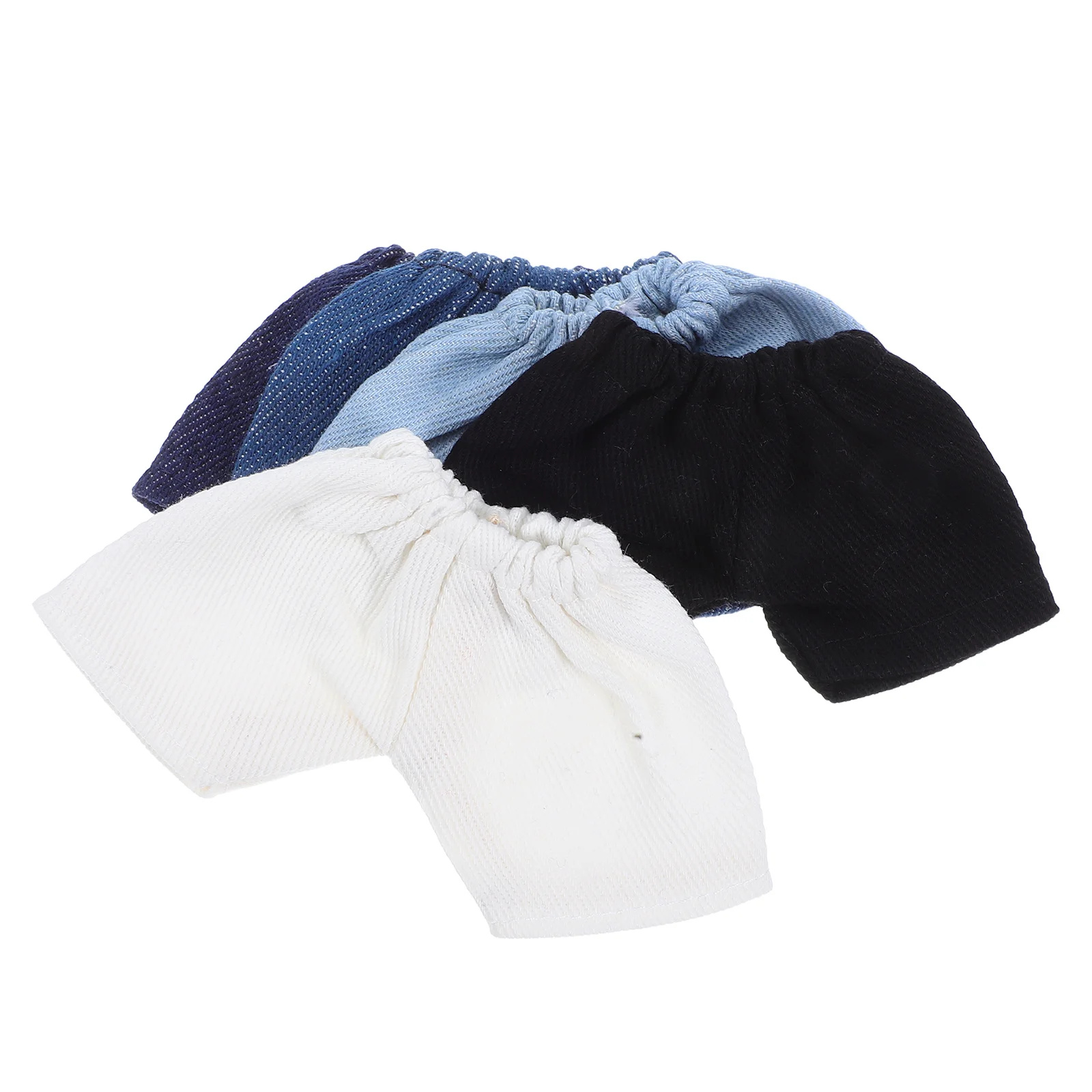 5 قطع 20 سم سراويل صغيرة لطيفة ذات ألوان زاهية ملابس قصيرة صغيرة مريحة قابلة للتمدد الخصر مجموعة ملابس يومية ممتعة #5