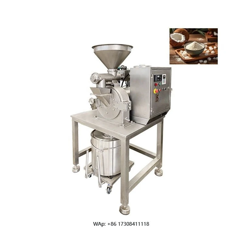 Automatic square coconut flour hammer milling machine corn mill