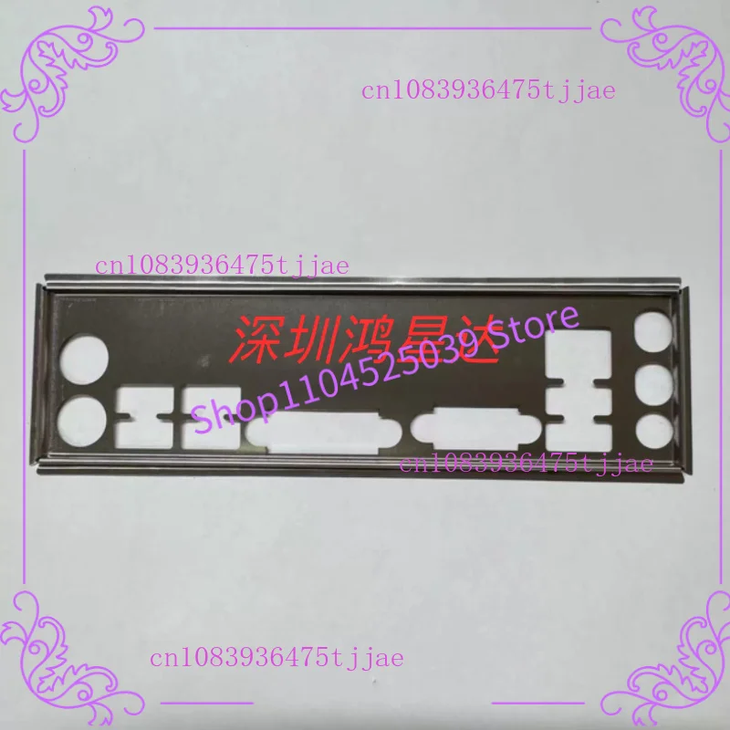 For MSI H81M-P33 B75MA-P45 B85-IE35 Motherboard Backplate IO