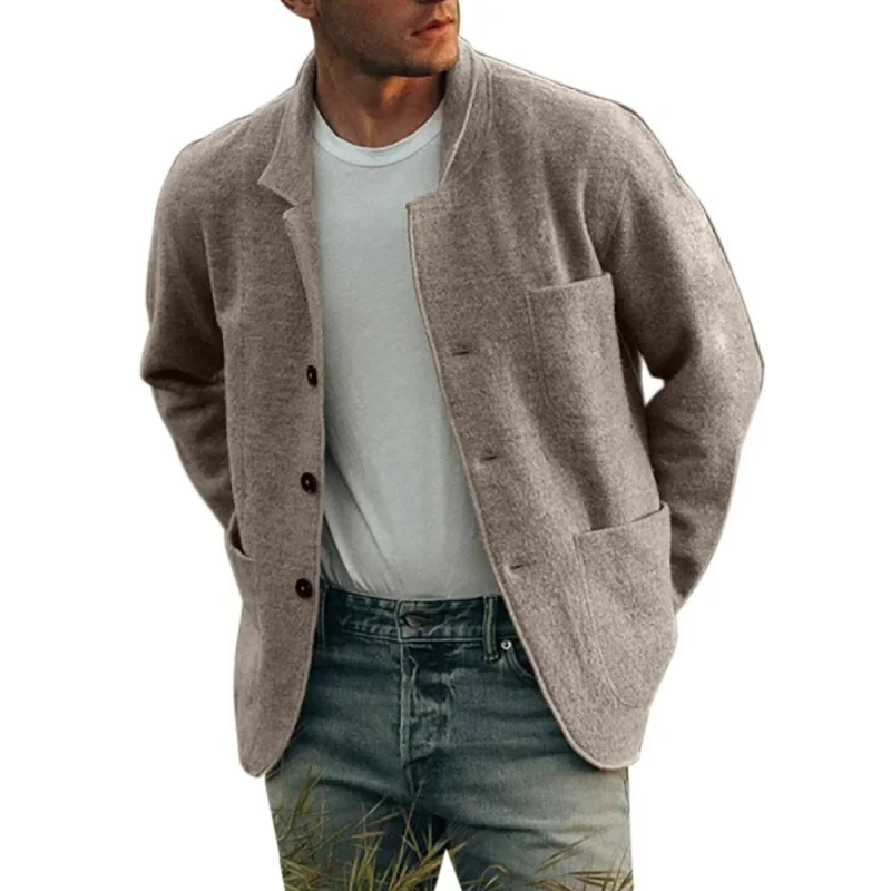 

LIBIELIY Mens Blazer Jacket Autumn New Jackets Coat Men Casual Slim Fit Suit Designer Jacket Fashion Streetwear Outerwear Mens C