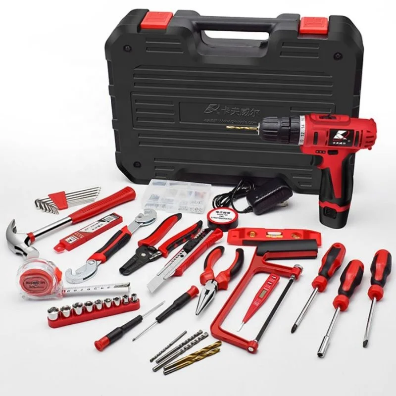 P2982A 109 Piece Electrical Hand Tool Set Home Repair Hand Tool Kit Power Tool Combo Kits