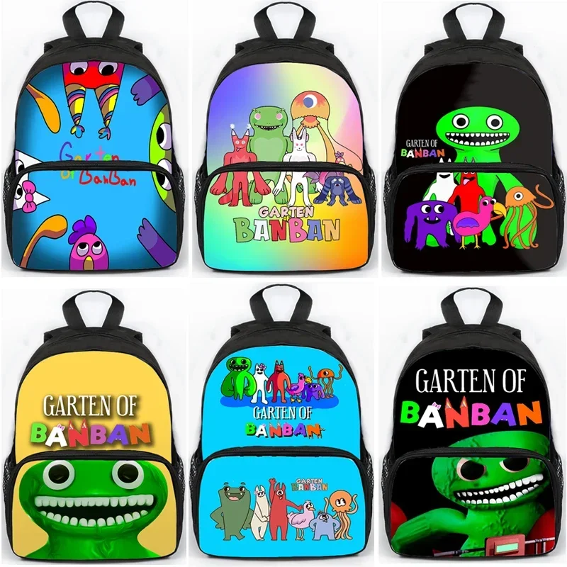 

16 Inch Garten of Banban Backpacks for Boys Girls Students Anime Schoolbag Cartoon Waterproof Bookbags Children's Backpack gift