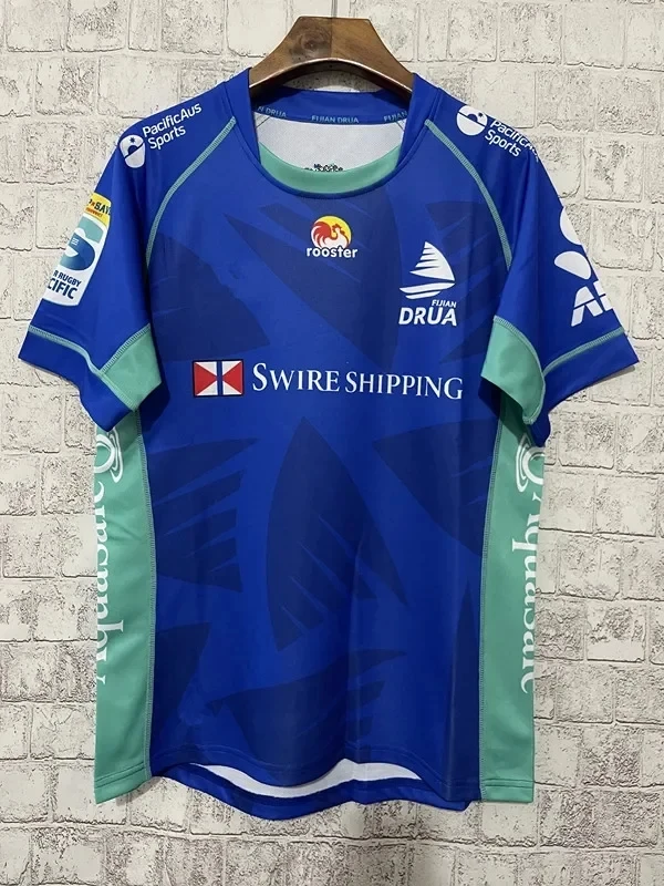 2023 Fijian Drua Home Rugby Singlet Jersey 2023/24 FIJIAN DRUA MENS COMMEMORATIVE ANZAC TRAINING JERSEY size S---5XL