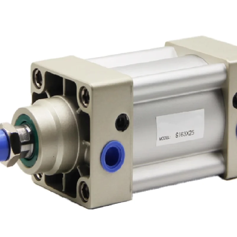 High Quality SAI Series ISO Standard Double Acting Pneumatic Cylinder SAI32/40/50/63/80/100*450 500 600 700 800 900 1000