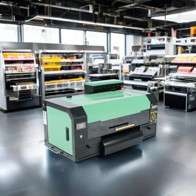 Mini A3 DTF Printer New 30cm Dual I1600/XP600 Print Head Automatic T-Shirt DTF Printing Machine With Pigment Ink