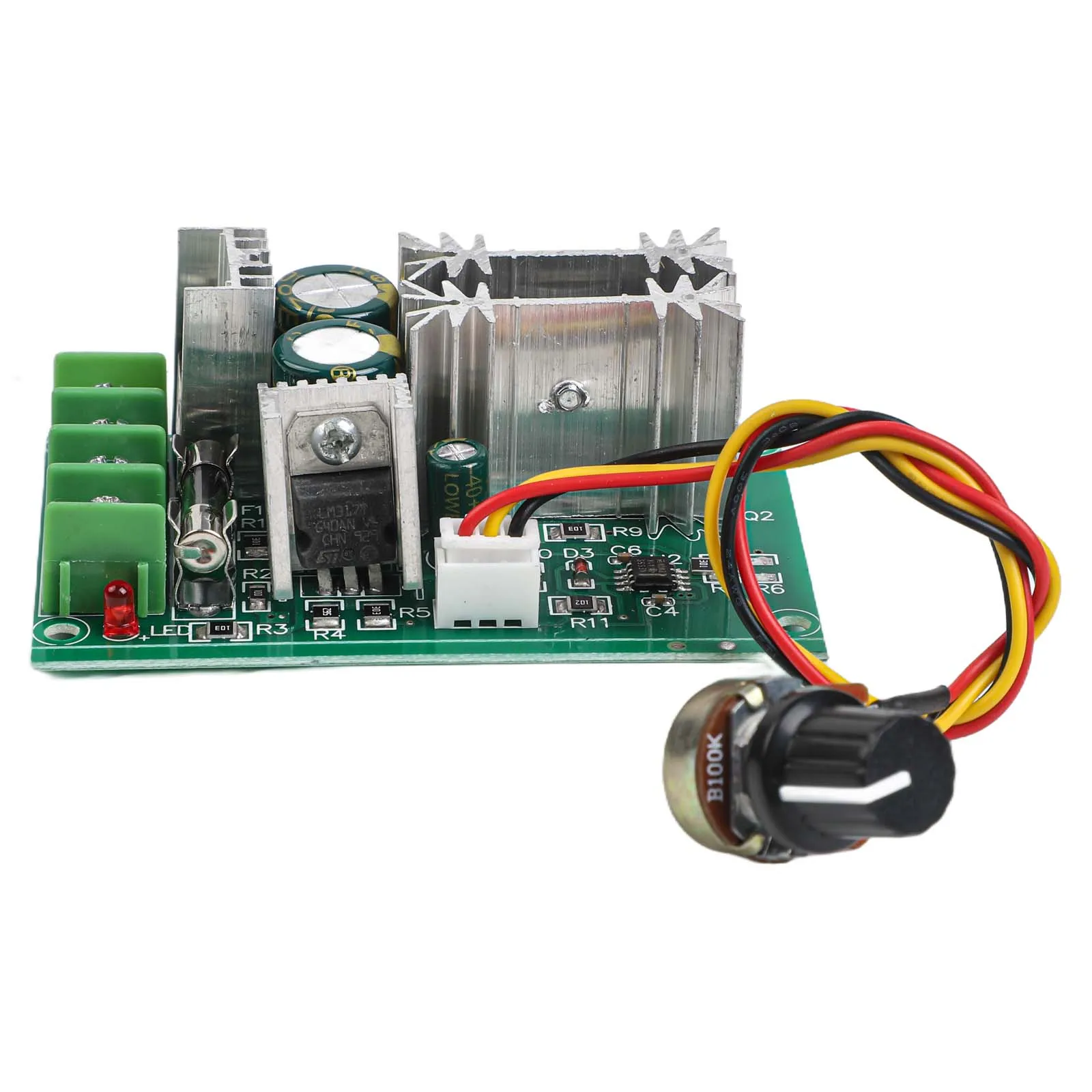 20A DC Motor Speed Regulator High-Power Drive 10-60V For PWM HHO RC Motor Speed Regulator Controller Switch