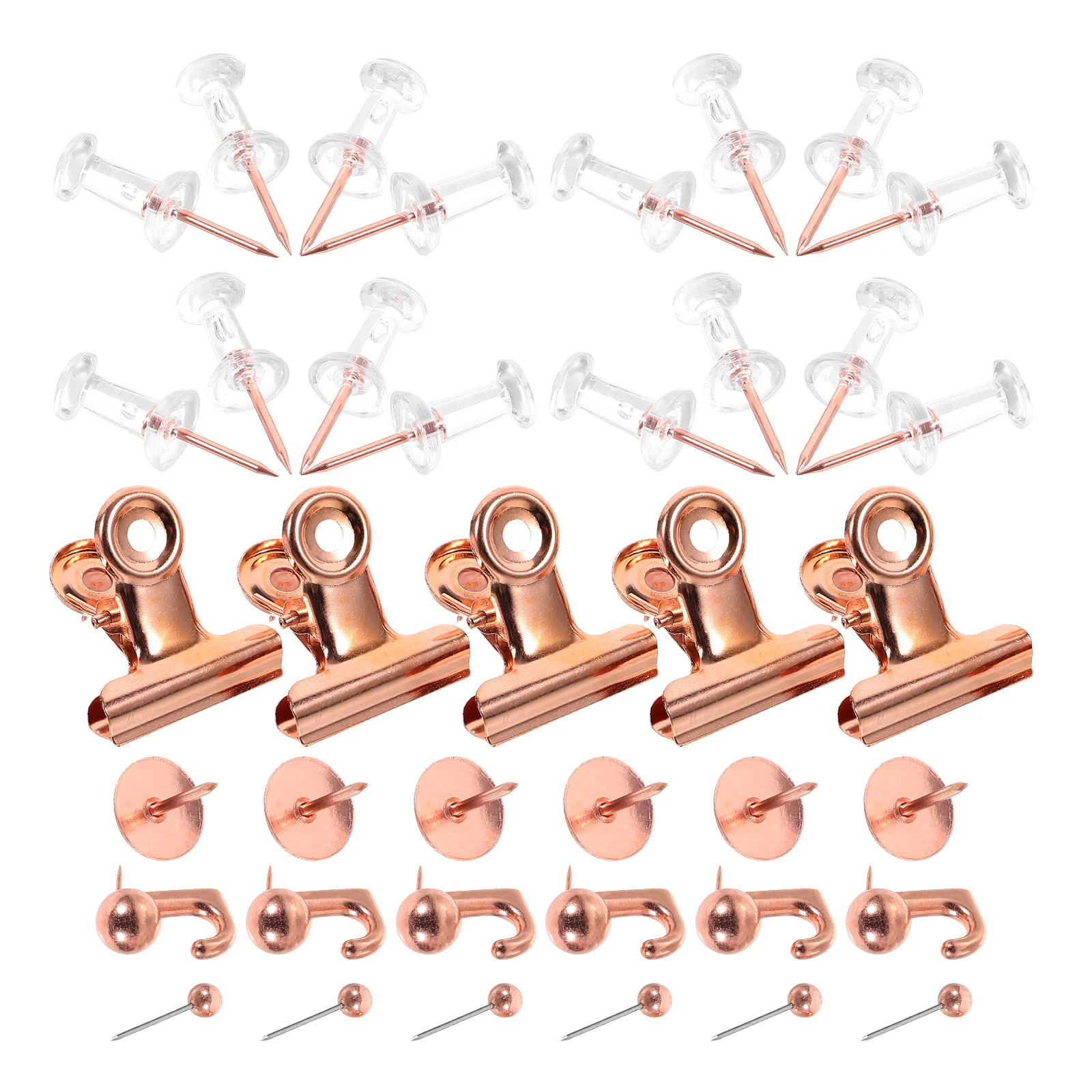

Metal Push Pins Gold Hooks for Cork Board Accessories Creative Pin Boards Wall Thumbtacks Map Tacks Bulletin Decorative