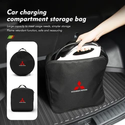 EV Car Rechargeable Gun Battery Cable Waterproof Storage Bag For Mitsubishi Outlander Lancer Cross Colt Xpander Mirage Attrage