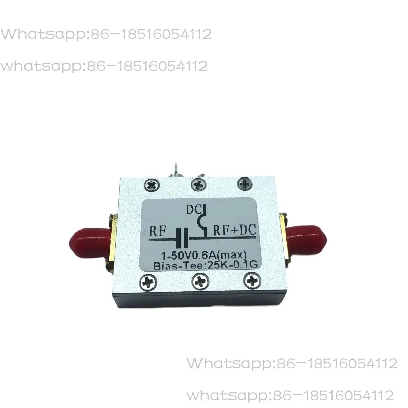 RF Isolators, Biases, Coaxial Feed Bias Tee 25K-100MHz Low Insertion Loss HF AM