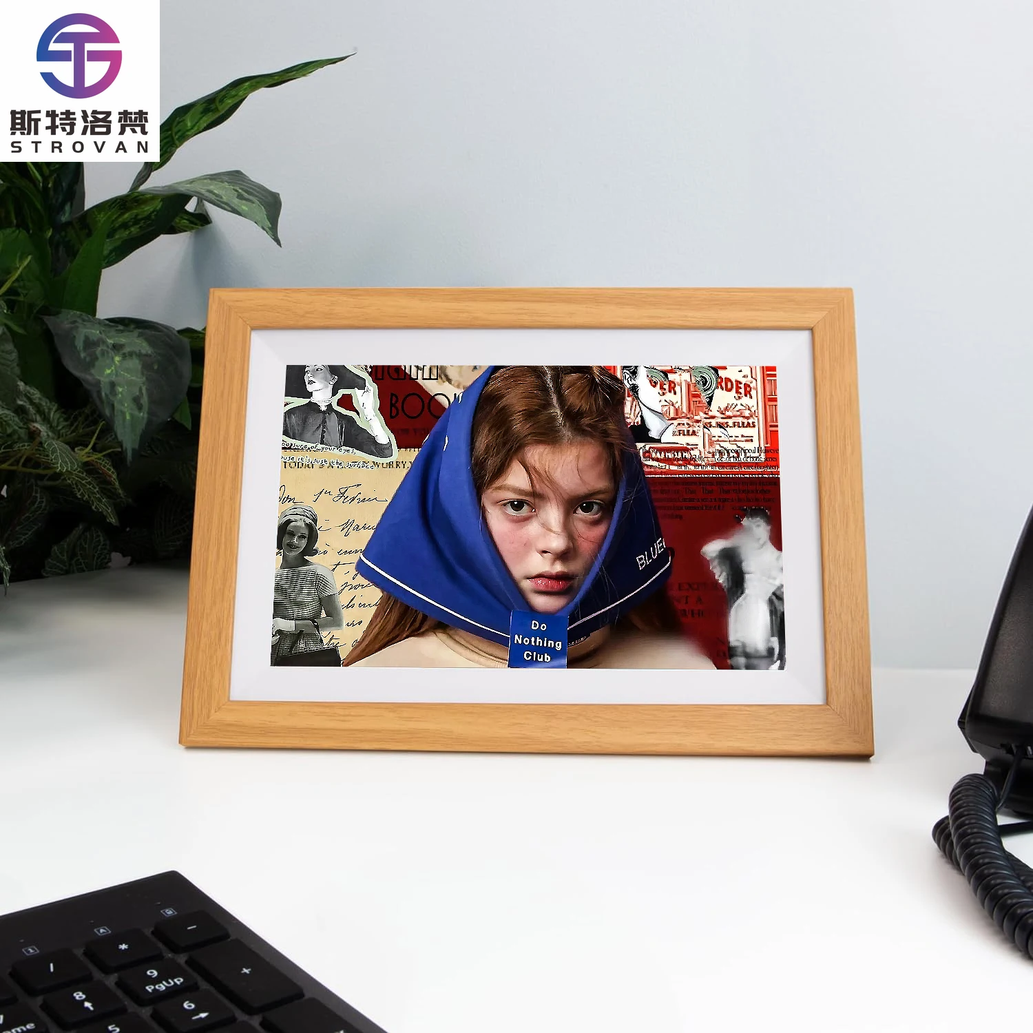 

Multi-Function 10.1 Inches Digital Frame Smart with Touch Screen Wifi Picture Frame Modern