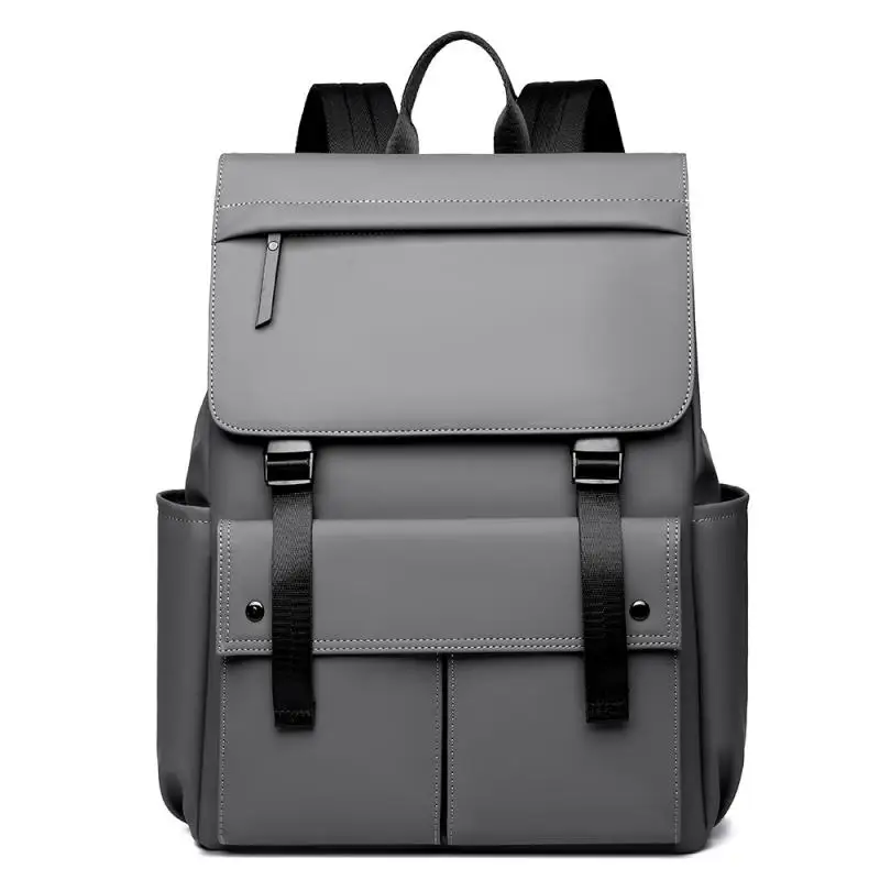 New Multi-functional Backpack Men's Large Capacity Student Schoolbag Simple All-match Travel Waterproof Backpack Laptop Bag