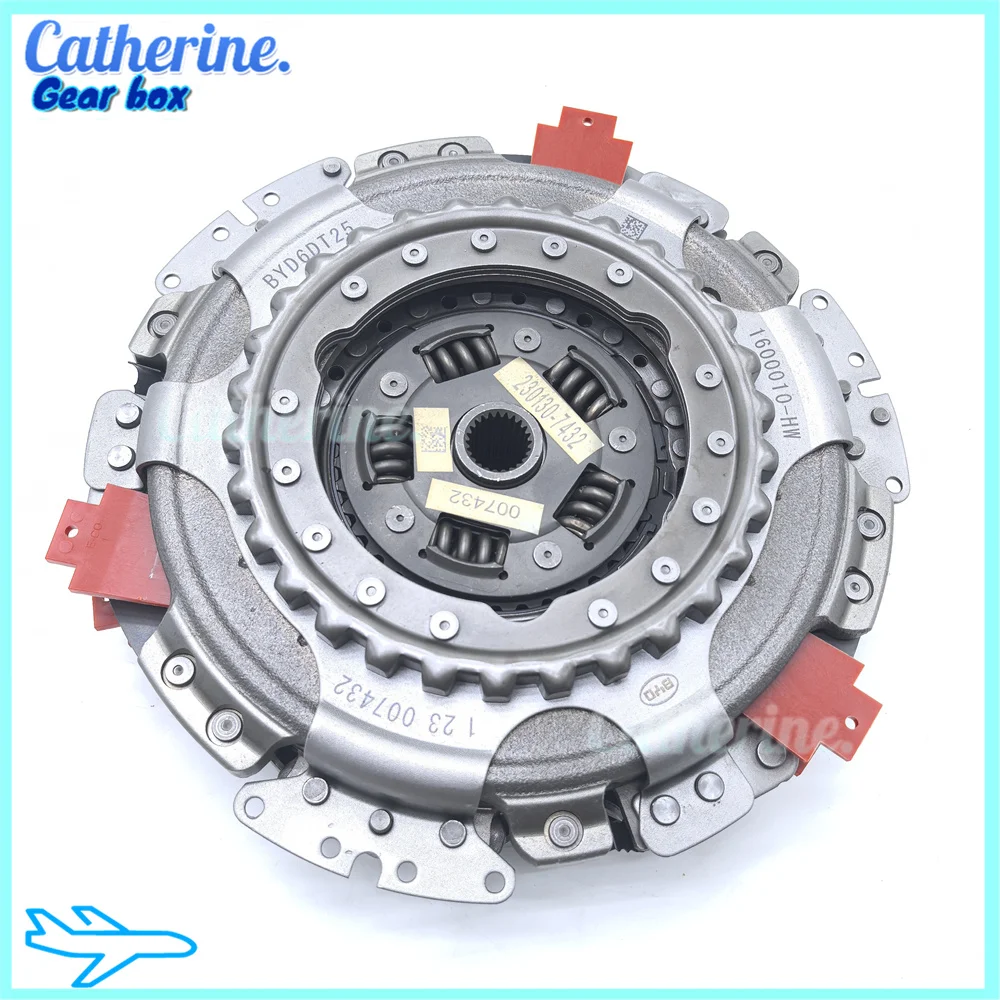 ناقل حركة قطع غيار السيارات 6DT25 DCT قابض مزدوج قابض مزدوج OEM مجموعة القابض القياسية لـ BYD F3 G3 L3 #6